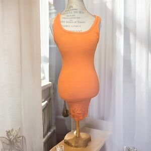H&M Orange Bodycon Dress